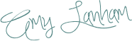 Amy Lanham Signature