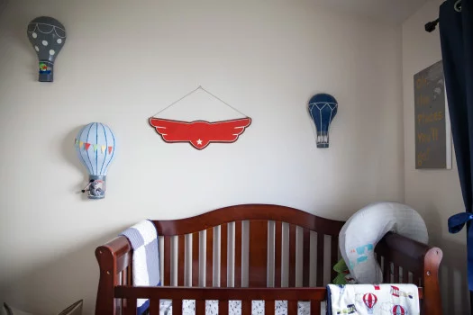 Hot air balloon nursery 