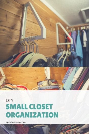 DIY Small closet organization
amylanham.com