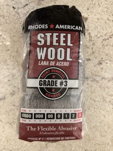 Steel wool packet grade 3