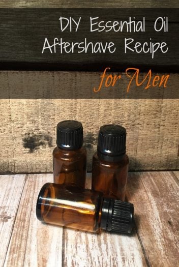 diy essential oil aftershave for men
