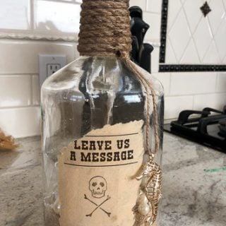 How to Make a Pirate Wedding Wishes Jar