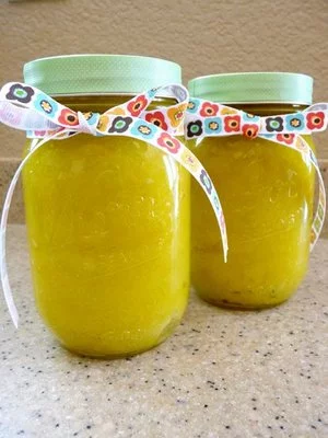 yellow moisturizing kitchen hand scrub in 2 jars 