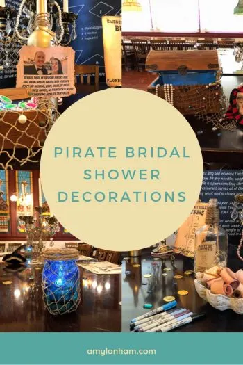 Pirate Bridal Shower Decor