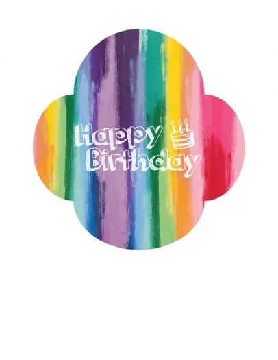 Gift Card Holder Printables Happy Birthday 