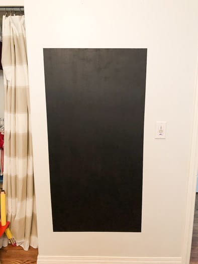  magnetic chalkboard painted black 