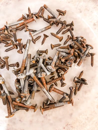 Rusty screws