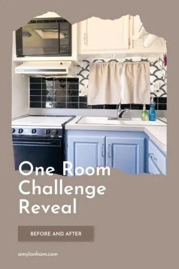 One Room Challenge Reveal Pin image