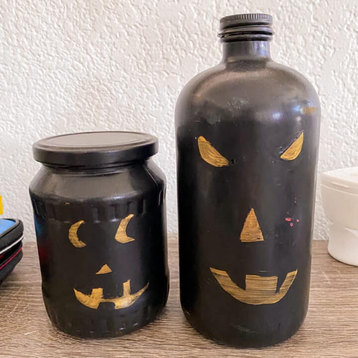 DIY Pumpkin Jars