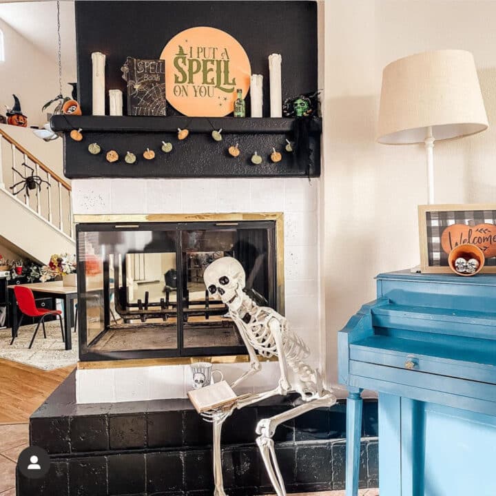 DIY Felt Pumpkin Garland