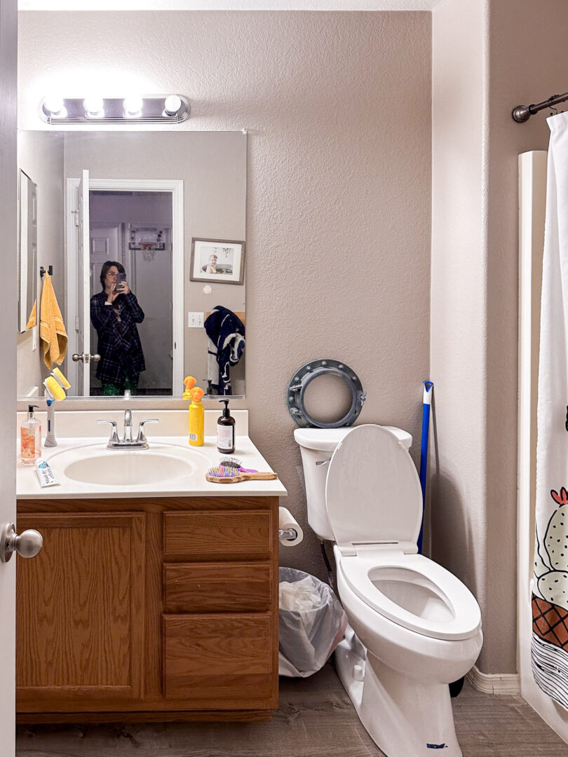 Under $400 Bathroom Makeover